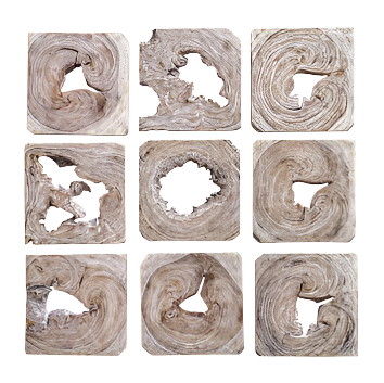 Serengeti Wood Wall Art Set of 9 - Handmade African Safari Decor for Living Room, Bedroom & Office - Perfect for Home & Office Decor, Gifts & Interior Design