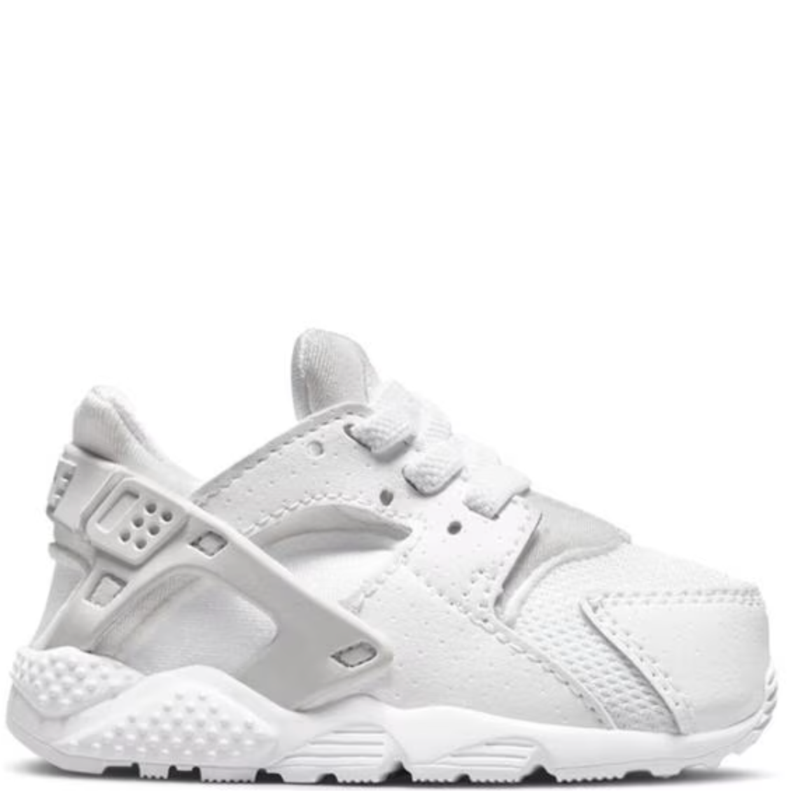 Baby White Huarache Sneakers - Soft & Comfortable First Walking Shoes for Infants - Perfect for Playtime, Outings & Special Occasions