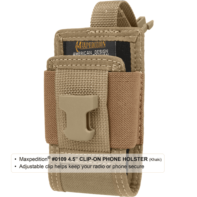 4.5 Inch Clip On Phone Holster - Buy 1 Get 1 Free (Mix & Match) - Durable Belt Clip for iPhone, Samsung & Smartphones - Perfect for Work, Hiking & Outdoor Activities