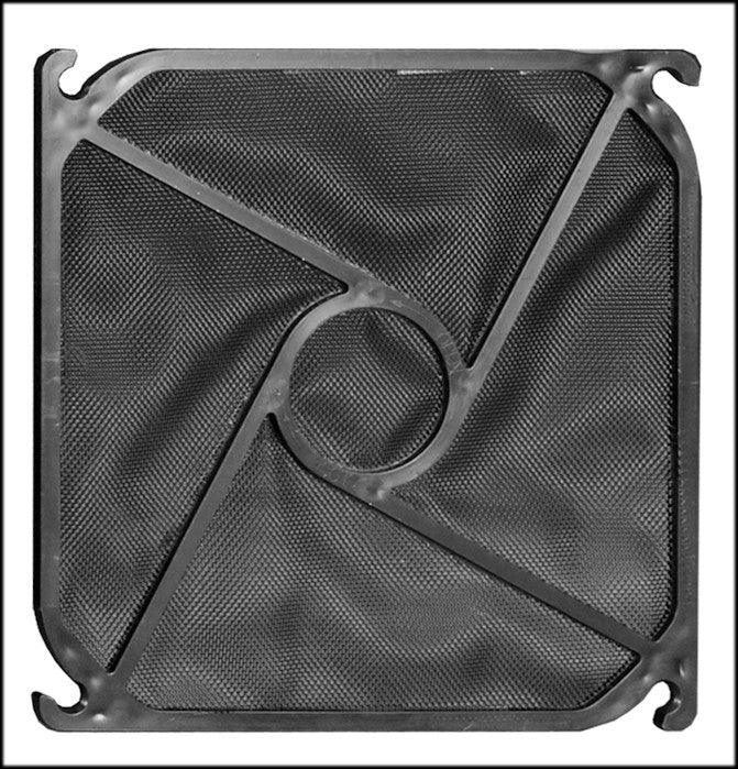Lian Li 120mm Washable Fan Filter - PT AF12 3B Dust Mesh Screen for PC Case Cooling & Airflow Optimization - Perfect for Gaming Rigs & Computer Builds