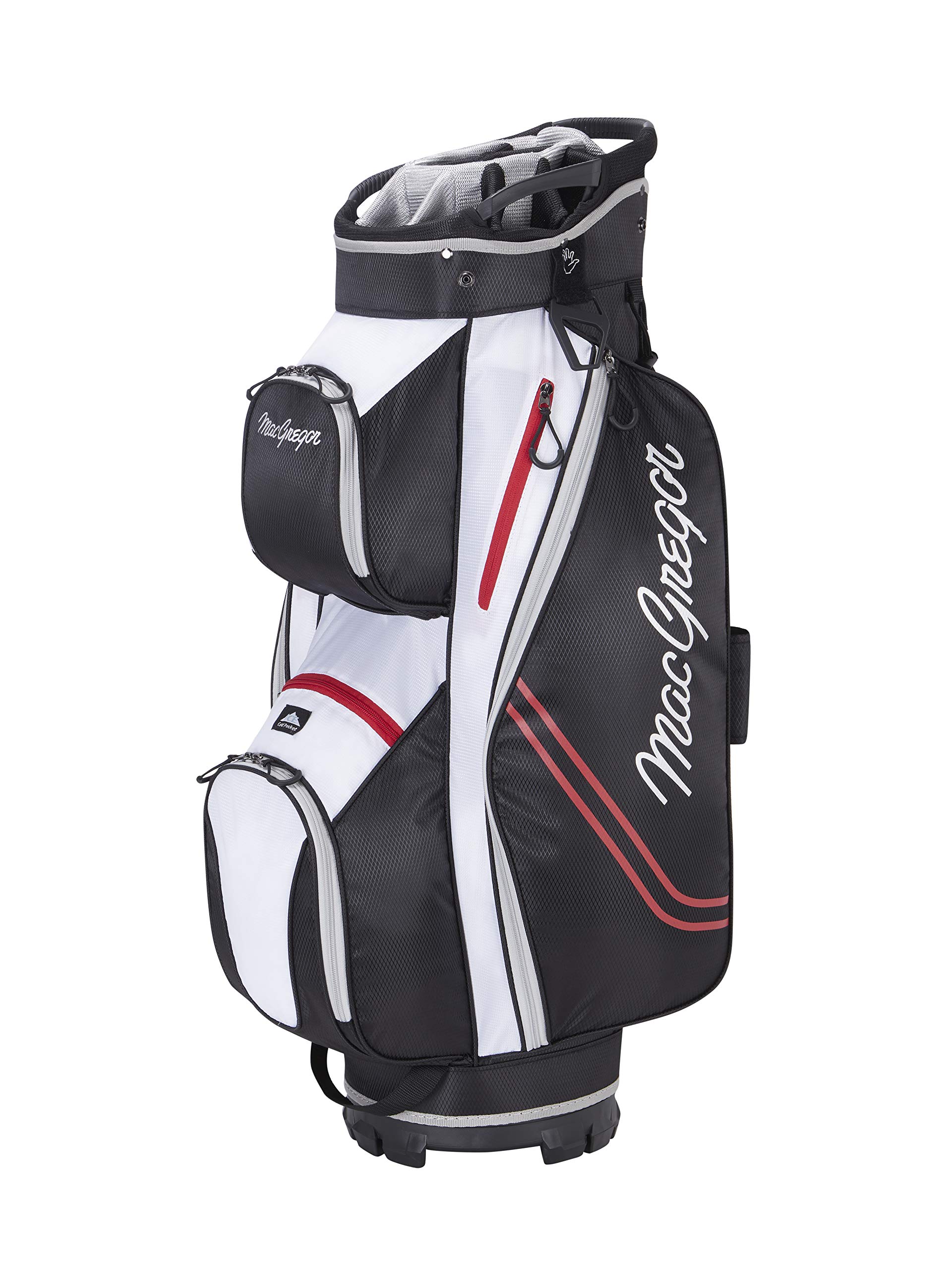 MacGregor Golf Macbag137 Response ZT Lite 10-Inch Lightweight Golf Cart Bag with Multiple Pockets - Perfect for Club Storage & Easy Transport on the Course