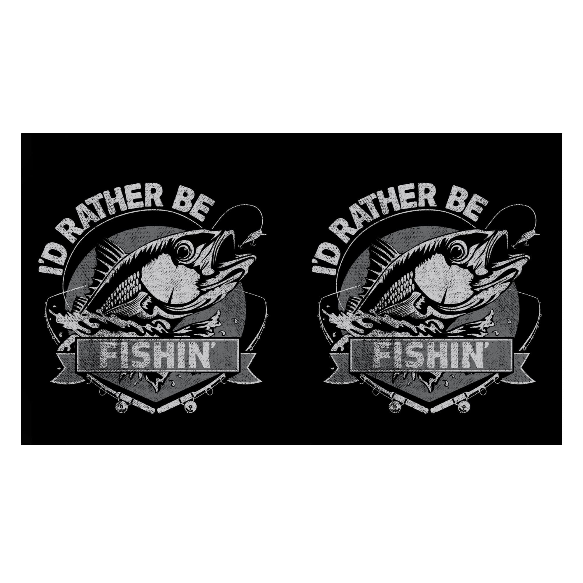 Fifth Sun Lost Gods 'I'd Rather Be Fishin' Stainless Steel Water Bottle - 20oz Insulated, Leak-Proof, BPA-Free - Perfect for Hiking, Camping & Outdoor Adventures