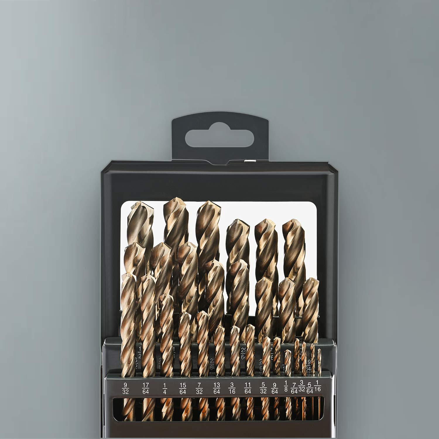 29PCS HSS Cobalt Drill Bit Set - 1/16