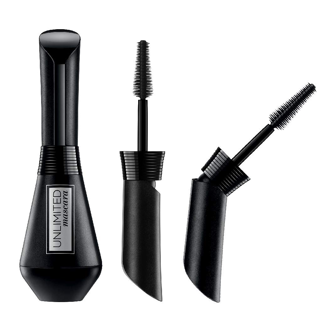 L’Oréal Paris Unlimited Lash Lifting & Lengthening Mascara - Blackest Black - Washable Formula for Dramatic Volume & Curl - Perfect for Daytime, Night Out & Special Occasions