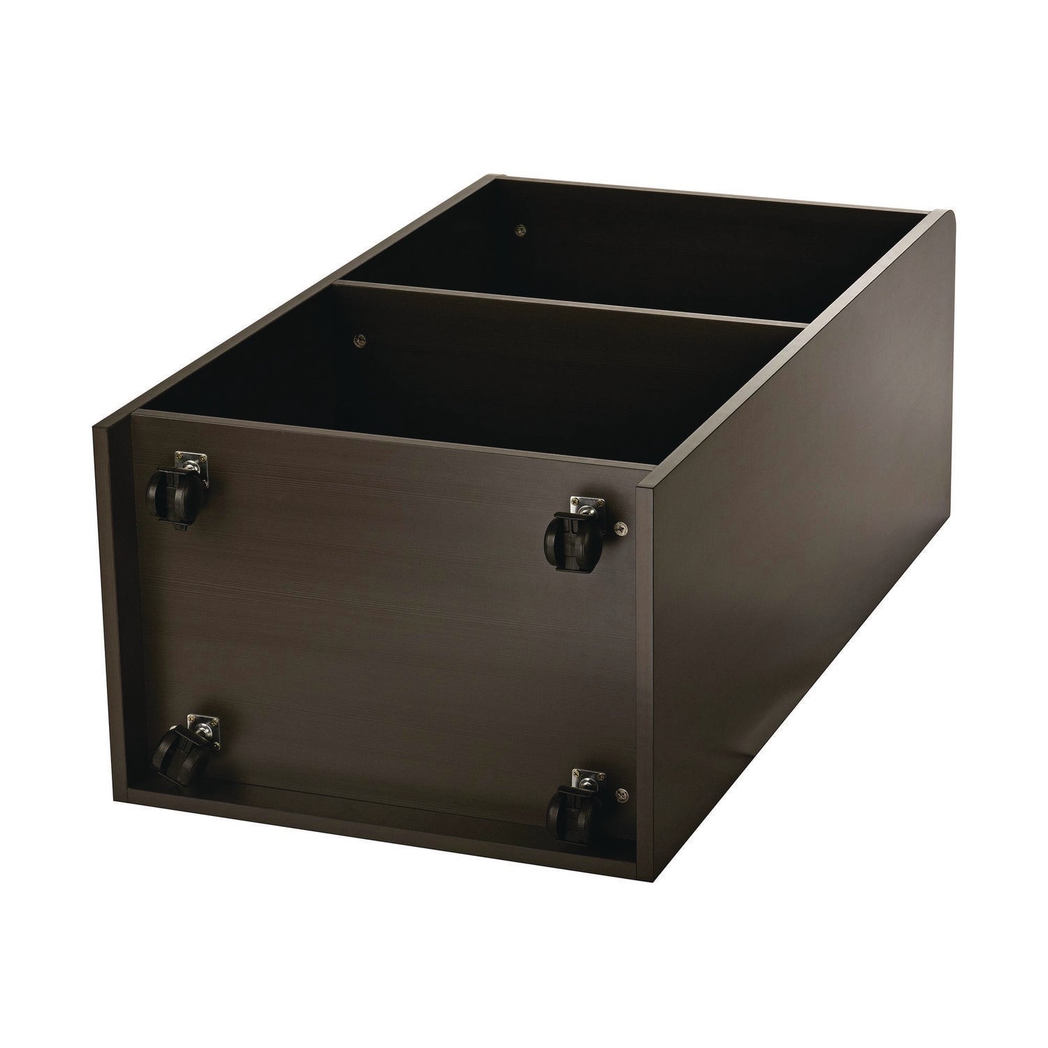 AdirOffice Wooden Mobile Podium with Storage Shelves - 22.44