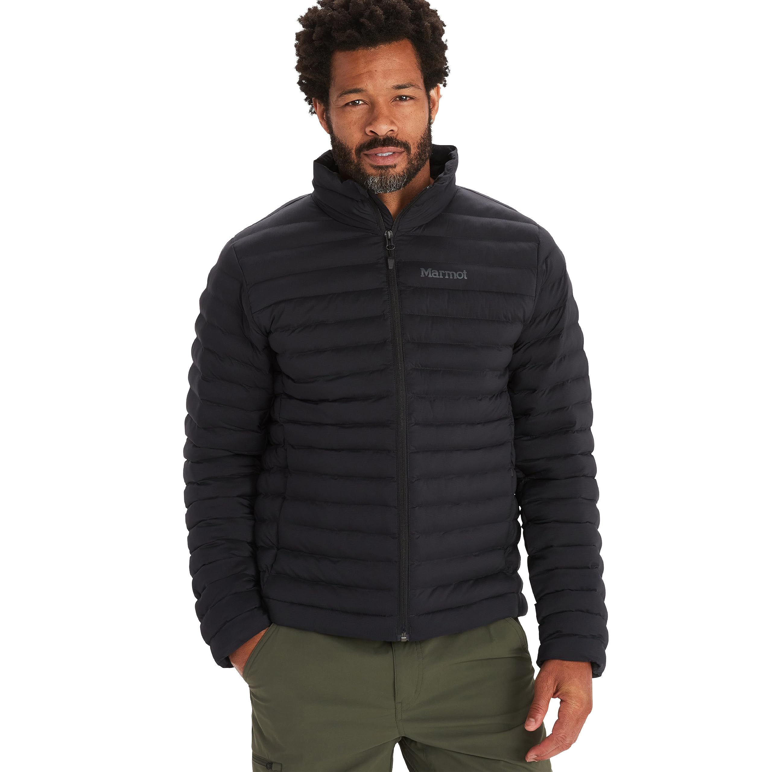 MARMOT Men's Echo Featherless Jacket - Lightweight Down-Alternative Puffer Coat for Hiking, Camping & Winter Outdoor Activities