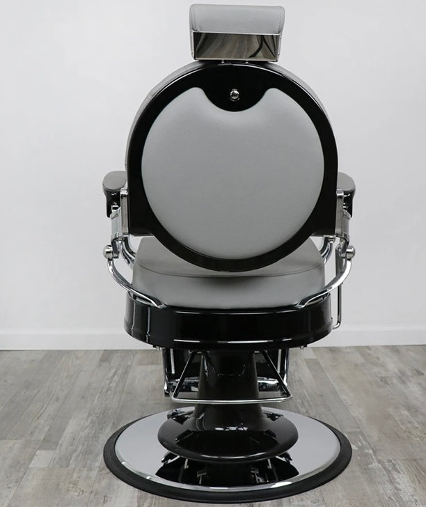 Professional Barber Chair for Salon & Home Use - Heavy Duty Hydraulic Styling Chair with Adjustable Height & Footrest - Perfect for Barbershops, Salons & Personal Grooming