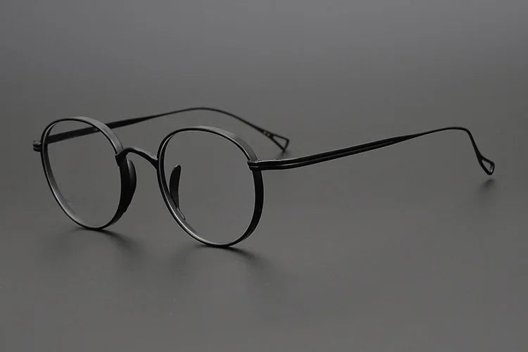 Aror Women's Full Rim Oval Round Titanium Eyeglasses - Lightweight & Durable Eyewear for Work, Reading & Fashion