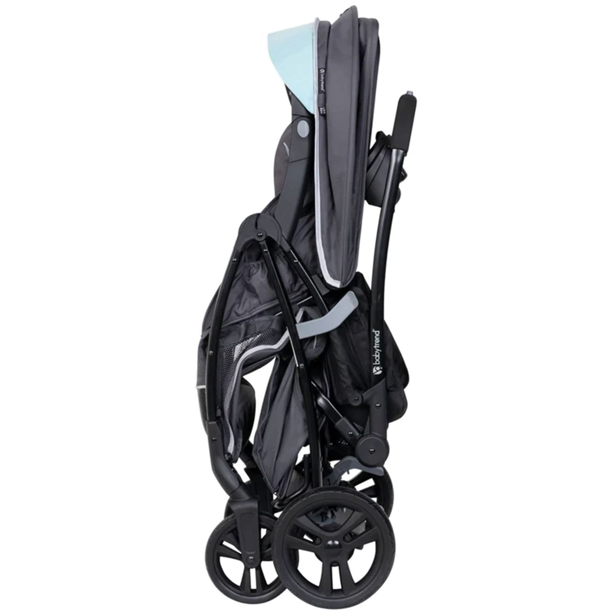 Baby Trend Sit N’ Stand® 5-in-1 Shopper Plus Stroller - Lightweight Convertible Double Stroller with Adjustable Seat & Canopy, Blue Mist | Perfect for Twins, Siblings & Shopping Trips