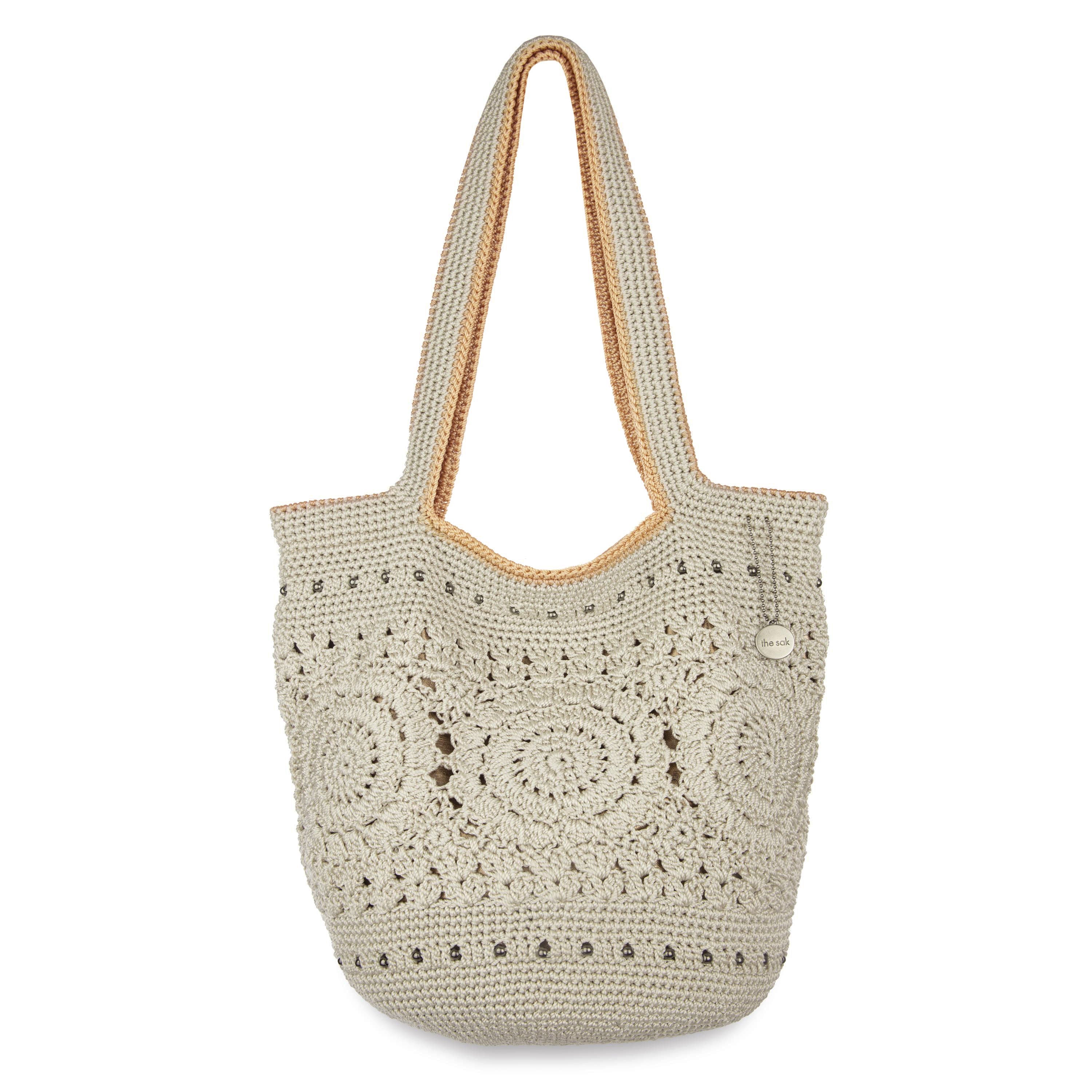 Hand Crochet - Natural Medallion