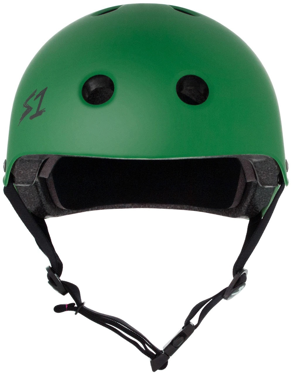 S1 Lifer Helmet - Kelly Green Matte Finish | Lightweight & Durable Bike Helmet for Cycling, Skateboarding & Outdoor Sports | Perfect for Commuting, Mountain Biking & Urban Adventures