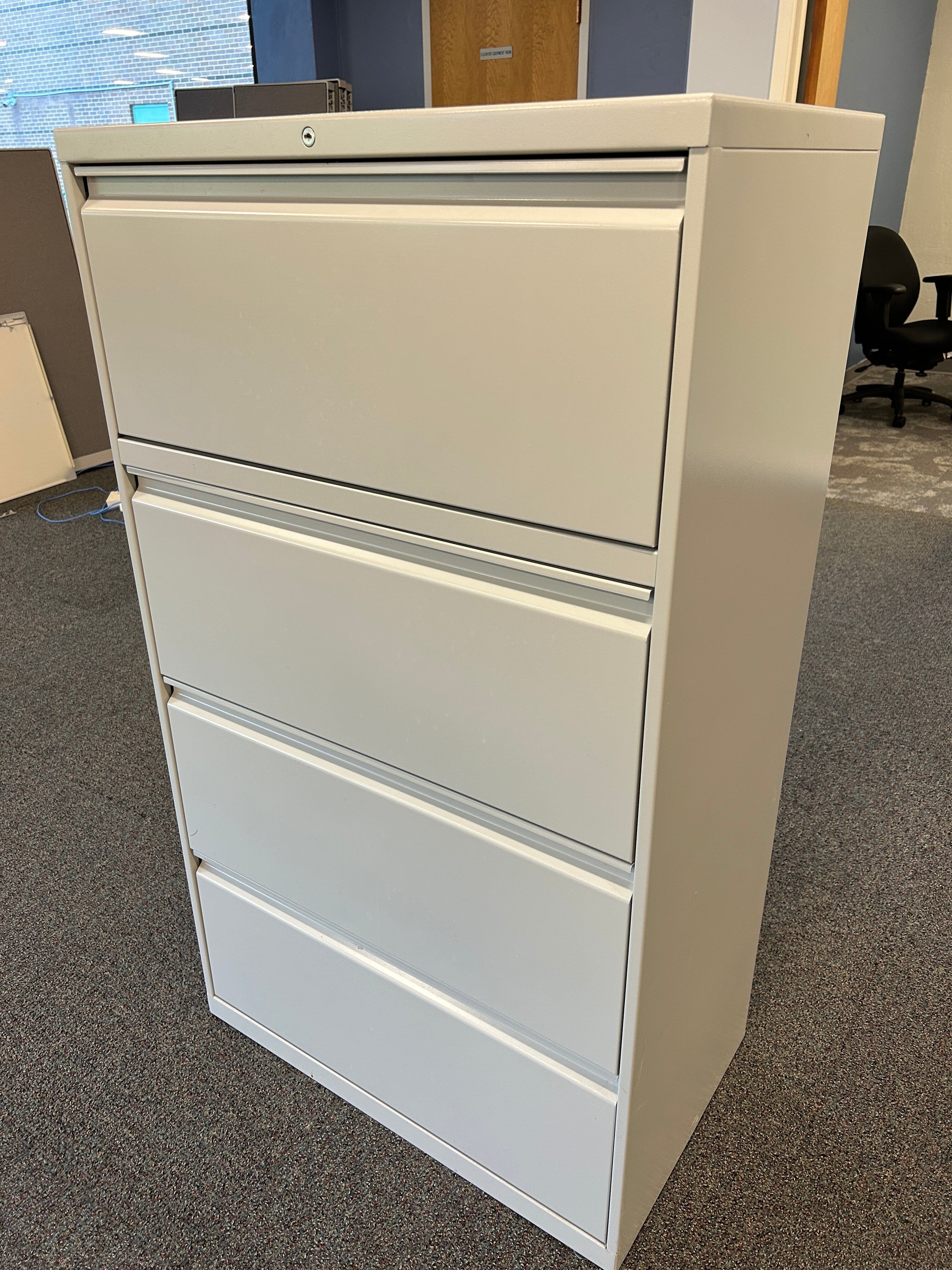 High-Quality Used Hon Lateral File Cabinets - Durable Office Storage Solution for Home & Business Organization