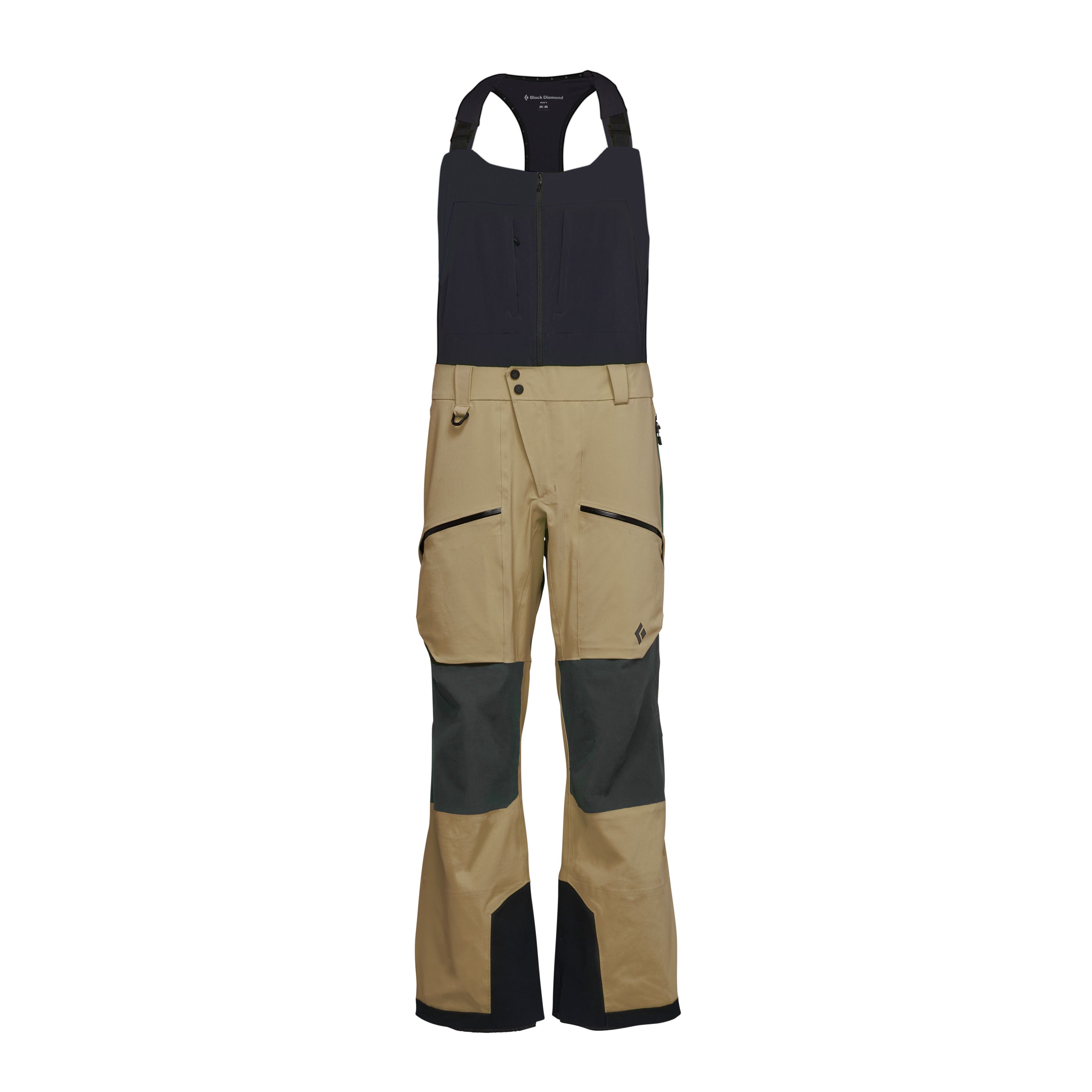 Men's Recon Stretch Pro Bibs - Waterproof & Breathable Work Pants for Construction, Hiking & Outdoor Activities