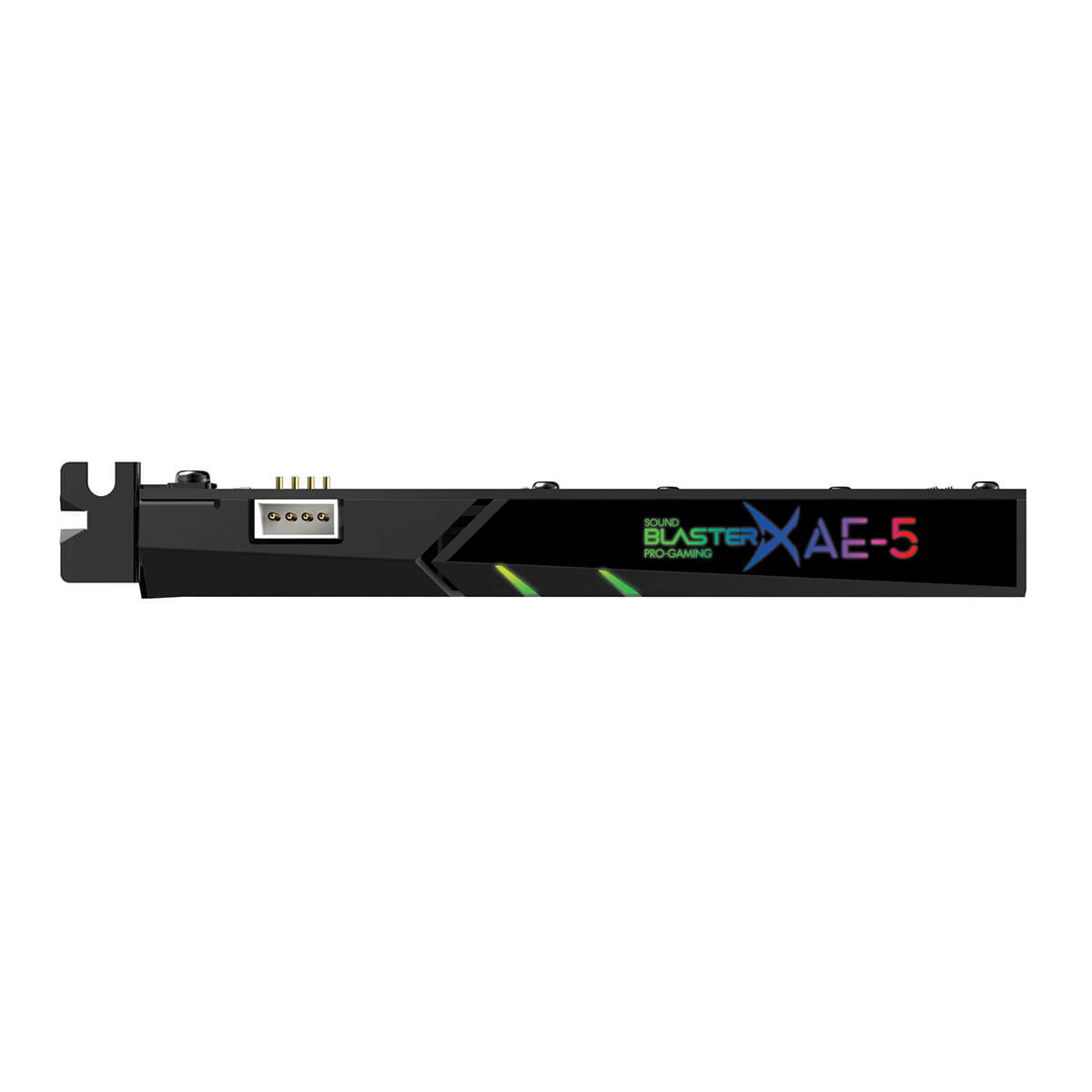 Creative Sound BlasterX AE-5 Plus Hi-Res PCIe Gaming Sound Card with RGB Lighting - Enhance PC Gaming & Music Experience for Streamers and Audiophiles