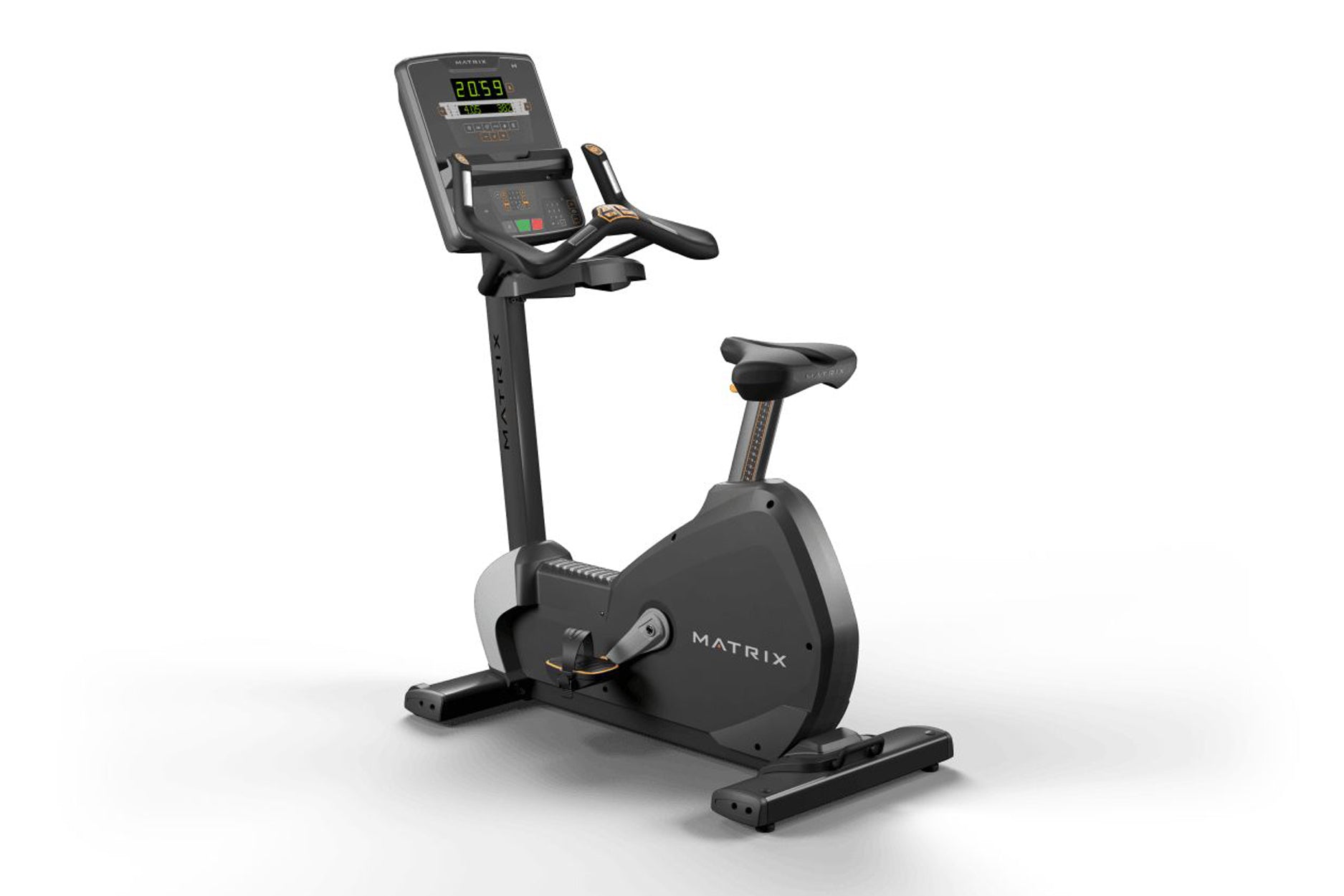 Matrix Performance Upright Exercise Bike for Home Gym - Indoor Cycling Bike with Adjustable Resistance & LCD Display - Perfect for Cardio Workouts, Weight Loss & Fitness Training