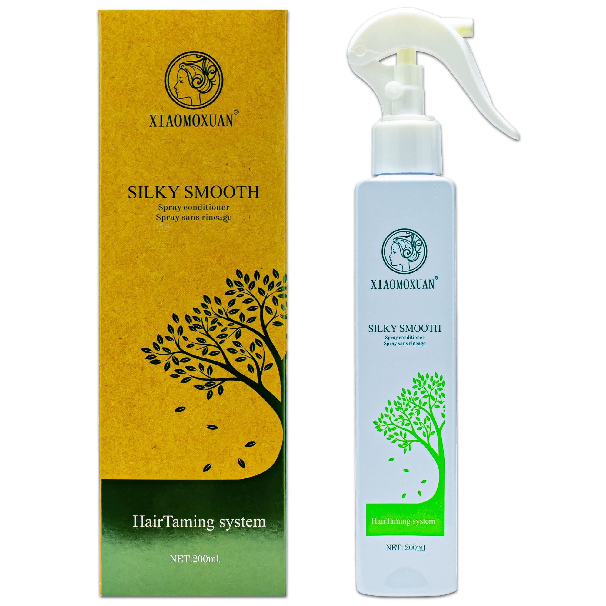 Xiaomoxuan Tea Tree Hair Mask & Collagen Shampoo Conditioner Set - Sulfate Free for Frizzy Hair Care | Deep Hydration & Repair for Dry, Damaged Hair - Perfect for Home Spa & Salon Treatments