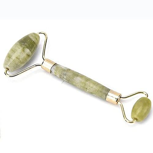 ATMIYA CREATION Natural Himalayan Stone Face Massager Roller & Gua Sha Tool for Facial Toning, Firming & Serum Absorption - Anti-Aging Beauty Skincare for Face & Neck Massage at Home or Spa