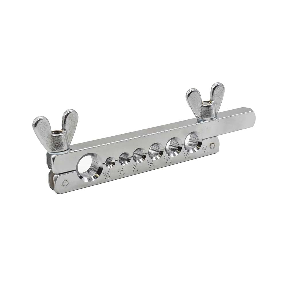 3/16 Inch to 5/8 Inch Tube and Pipe Flaring Tool Kit - Replacement for Superior Tool 17515 & General Tool 155 - Perfect for Automotive AC Repair, Plumbing, and HVAC Installation
