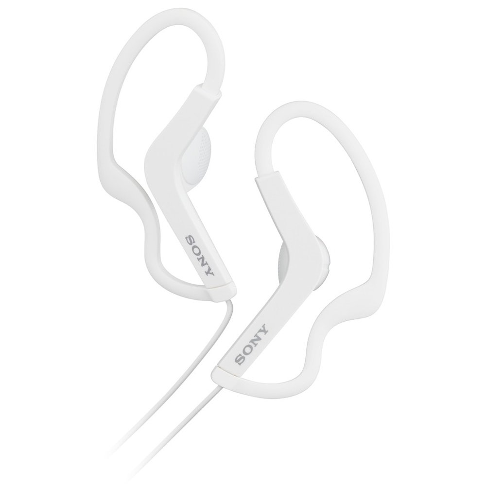 Sony MDRAS200 Wireless Sports Headphones - Sweatproof Bluetooth Earphones for Running, Gym & Workout - White (Perfect for Athletes & Fitness Enthusiasts)