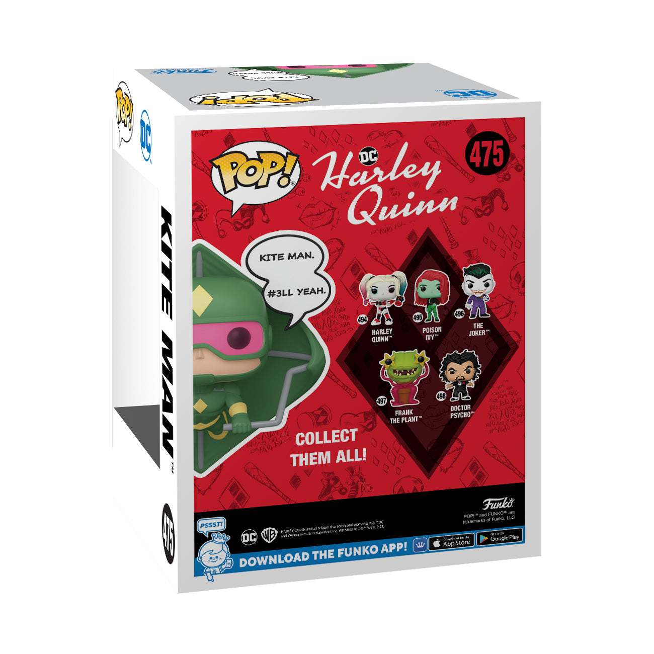 DC Comics Harley Quinn & Kite Man Action Figure (PX Previews Exclusive) - Perfect for Collectors, DC Fans, and Comic Book Displays