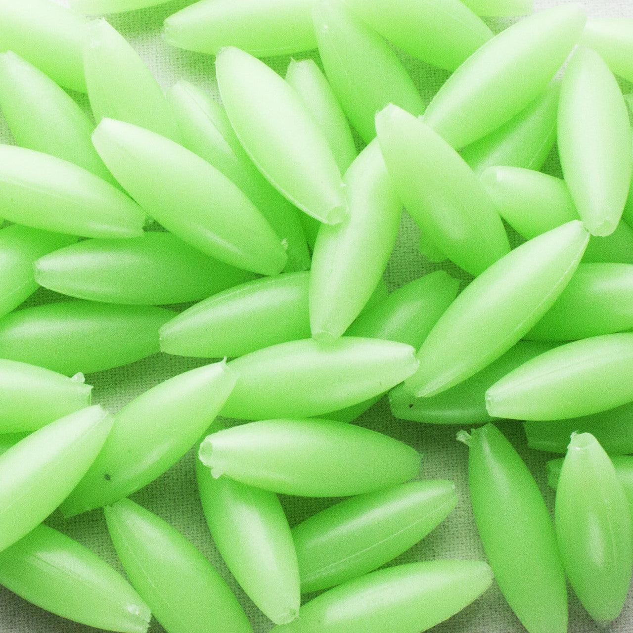 Jigging World Soft Glow Beads - High Visibility Fishing Lures for Night Fishing & Deep Sea Angling | Perfect for Saltwater & Freshwater Fishing
