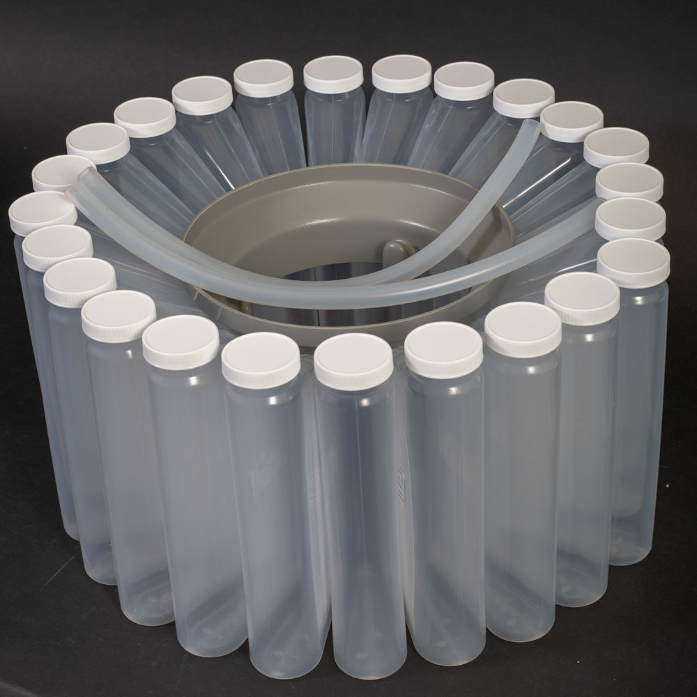 6700/6712 Full Size Portable Sampler - 24 Pack 1 Liter Polypropylene Bottles for Water Sampling | Laboratory, Environmental Testing & Field Research Use