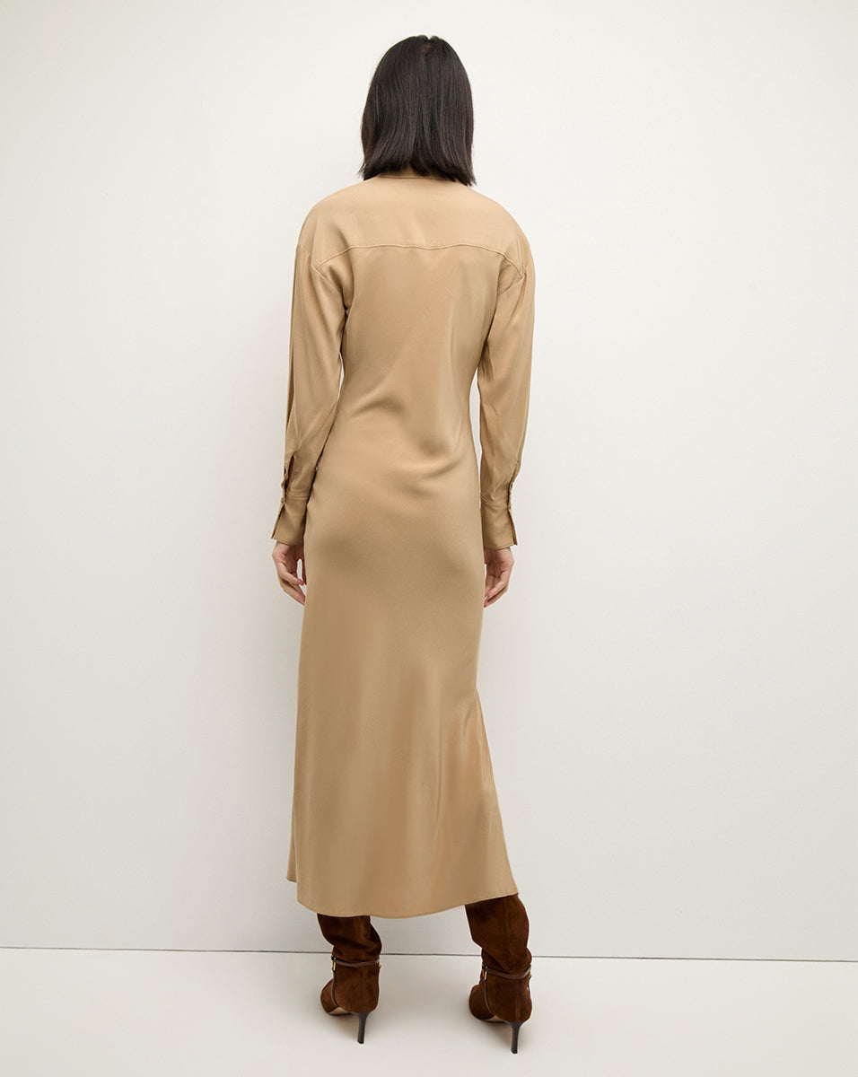 Liberty Dress Russet - Elegant Flowy Boho Maxi Dress for Women | Perfect for Summer, Beach, and Casual Outings
