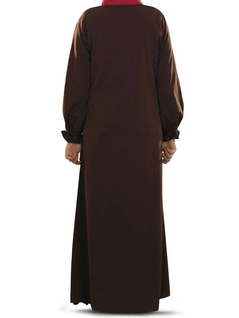 Lujaina Elegant Abaya for Women - Occasional & Casual Islamic Dress - Perfect for Prayer, Mosque, and Everyday Wear