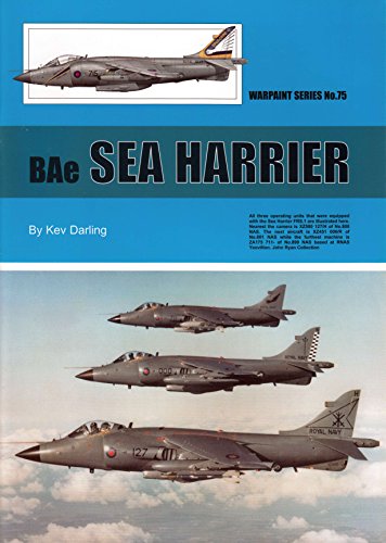 WPT075 Warpaint Books - BAe Sea Harrier Model Aircraft Book | Detailed History & Technical Guide for Aviation Enthusiasts | Perfect for Collectors, Historians & Scale Model Builders