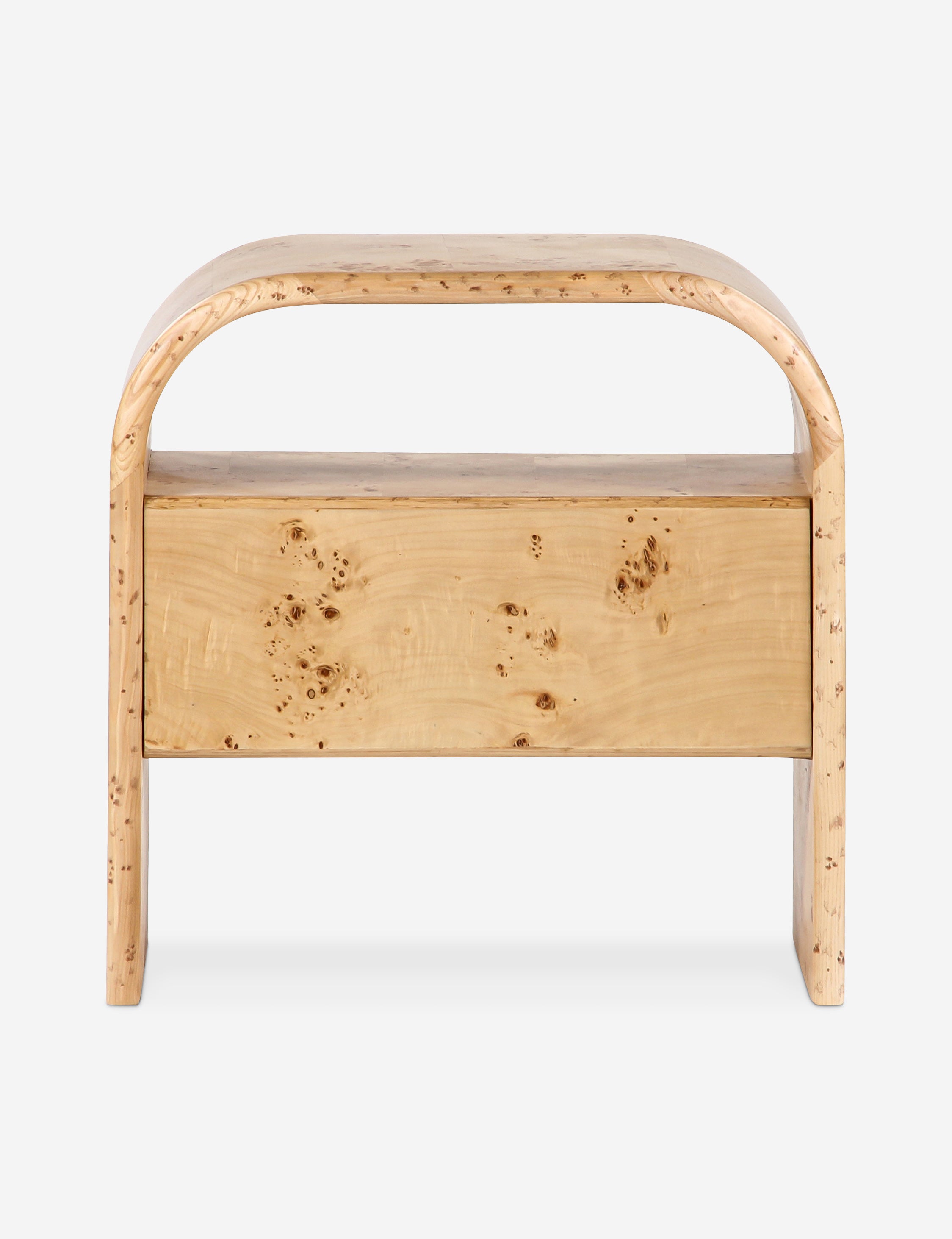 Modern Nightstand with USB Ports - Wooden Bedside Table with 2 Drawers & Charging Station - Perfect for Bedroom, Living Room, or Dorm Room Organization