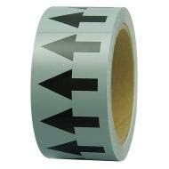 Premium Incom Arrow Tape - Black/Gray Polyethylene Floor Marking Tape (4