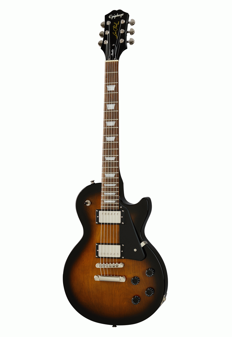 Epiphone Les Paul Studio Electric Guitar - Smokehouse Burst Finish | Solid Mahogany Body | Alnico Classic Pro Pickups | Perfect for Rock, Blues & Studio Recording