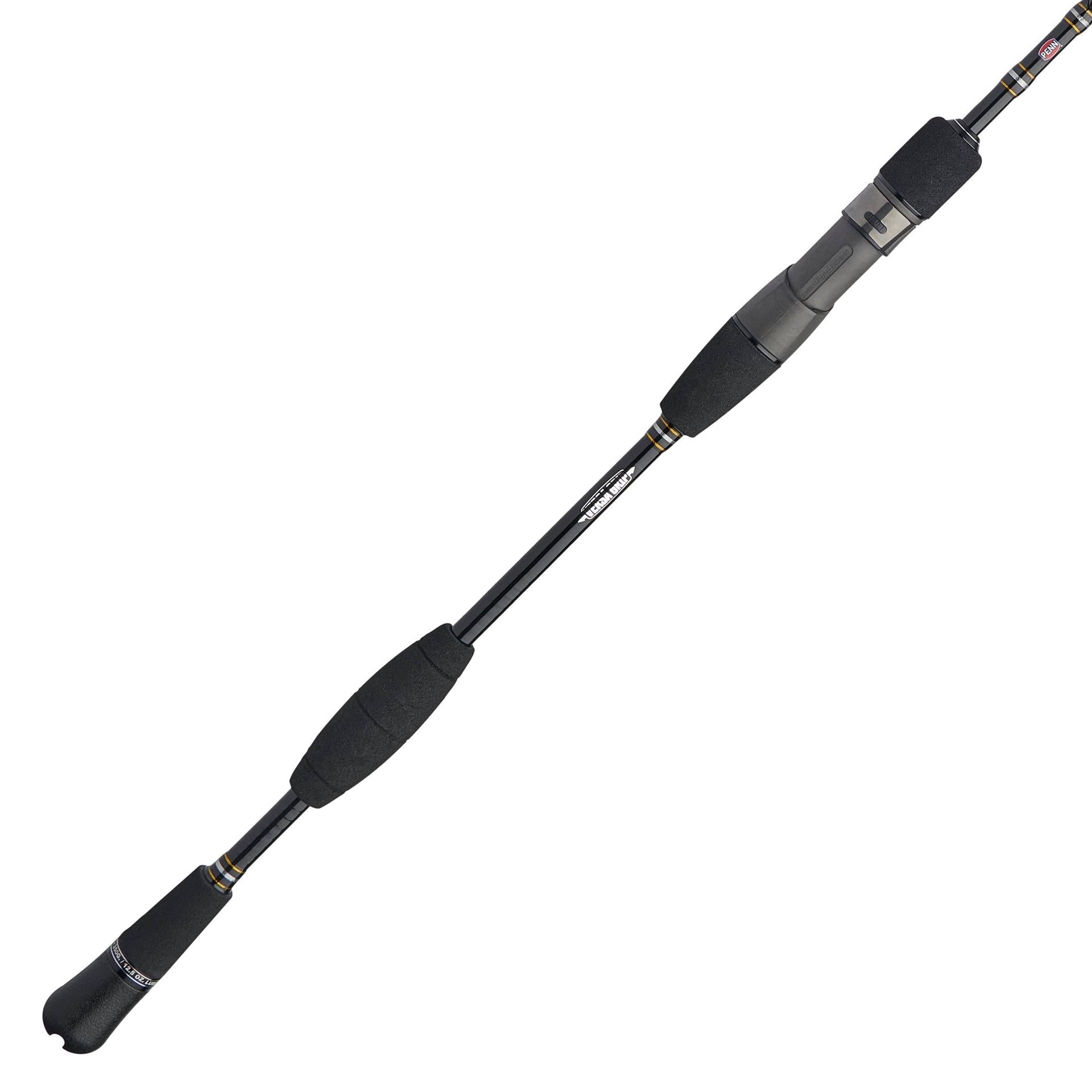 Carnage® III Slow Pitch Fishing Rod - High Performance Conventional Rod for Saltwater & Freshwater Fishing - Perfect for Jigging, Bottom Fishing & Offshore Angling