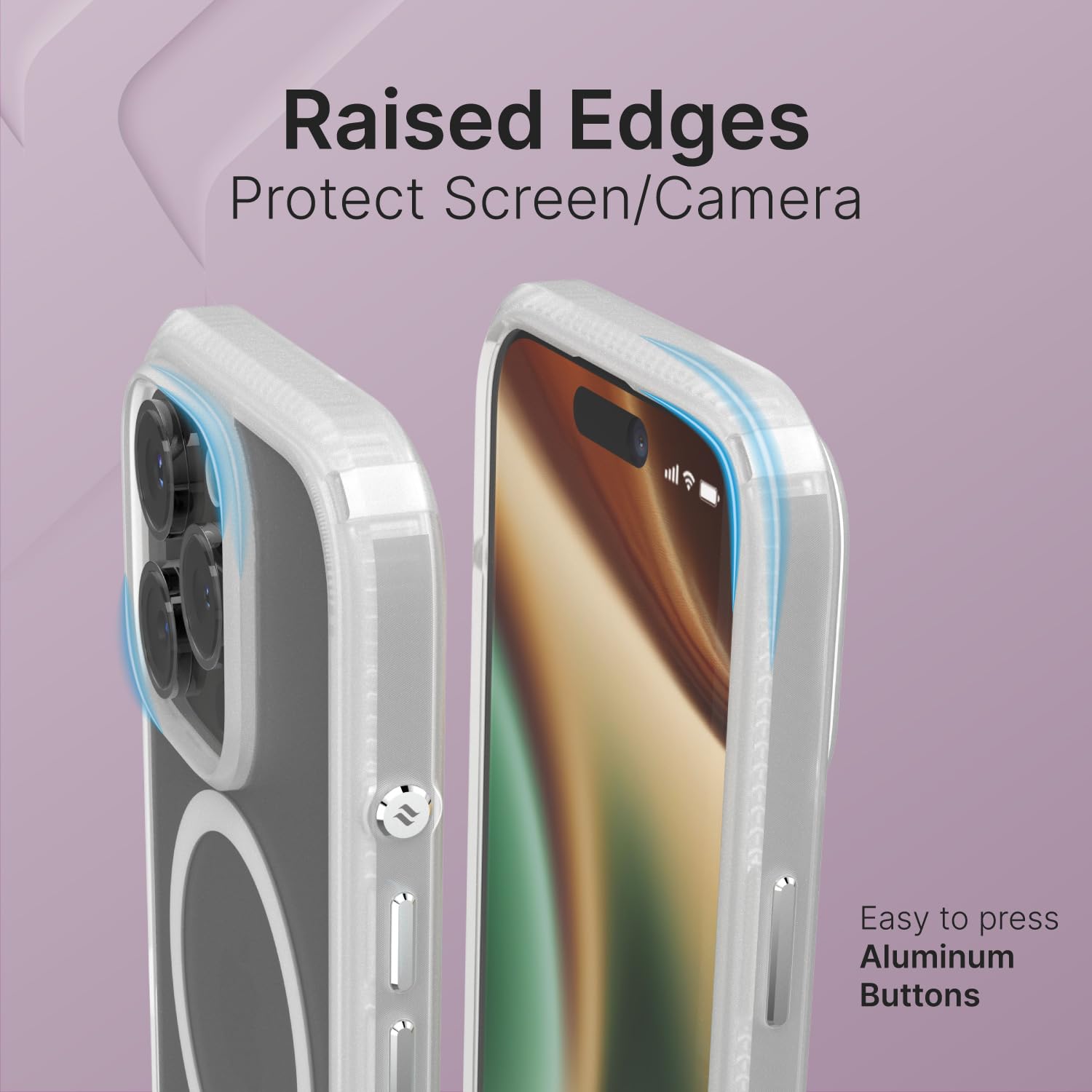 Catalyst Military Grade Drop Protection Slim Case for iPhone 16 Pro - Crystal Clear Magsafe Compatible Protective Cover with Wrist Lanyard | Perfect for Outdoor Activities, Travel & Everyday Use