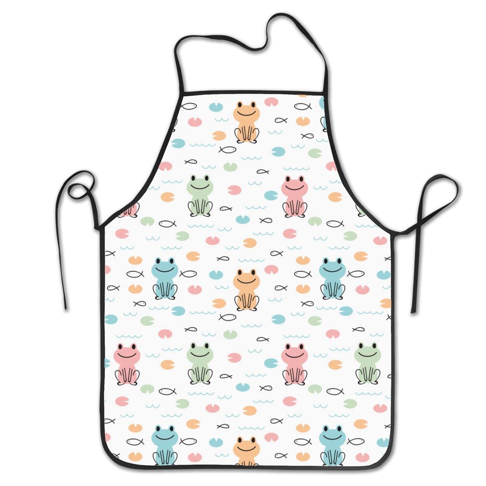 Stylish Watercolor Cats & Butterflies Apron - Cute Kitchen Cooking, Baking, BBQ & Gardening Apron for Women - Perfect for Home Chefs, Bakers & Outdoor Grilling