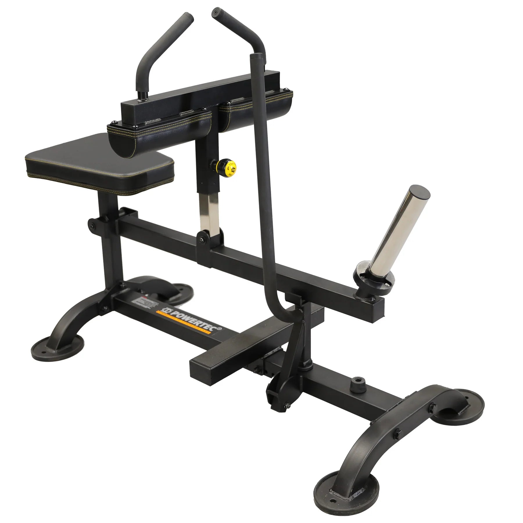 Powertec P SCR25 Seated Calf Raise Machine - Heavy Duty Home & Gym Strength Training Equipment for Leg & Calf Workouts - Perfect for Fitness Enthusiasts & Bodybuilders
