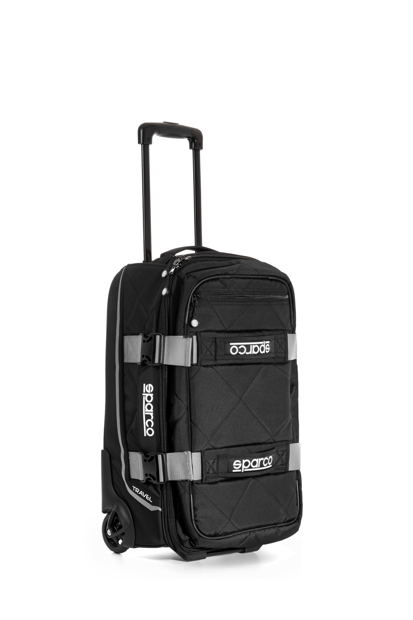 Sparco Premium Travel Bag - Durable Carry-On Luggage for Business & Leisure Trips - Perfect for Airplane, Train & Road Travel