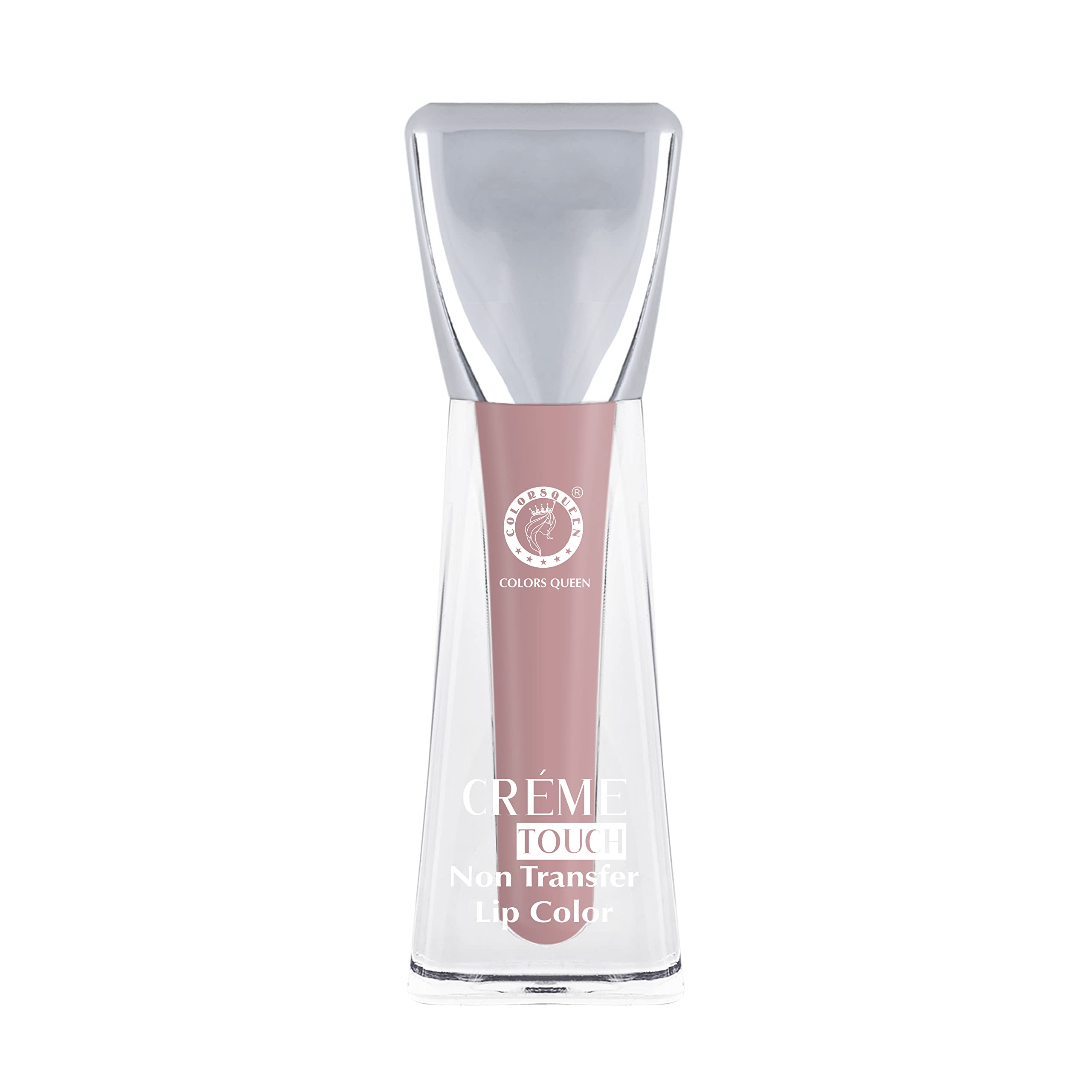 COLORS QUEEN Matte Light Nude Lipstick - Long Lasting Moisturizing Lip Makeup for Everyday Wear & Special Occasions