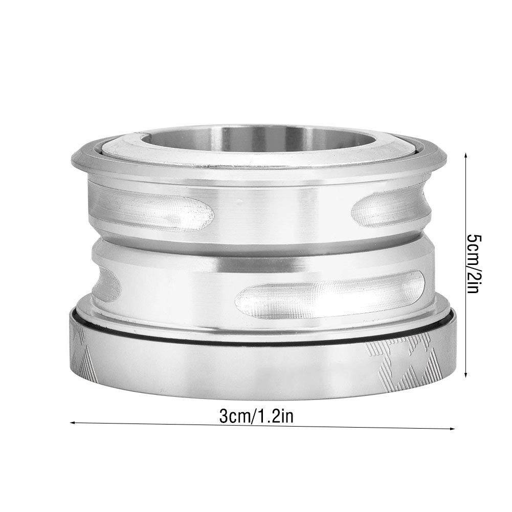 Premium 44mm Aluminum Alloy Bike Headset - Sealed Bearing Mountain Bike Headset Accessory for Smooth Steering | Ideal for MTB Upgrades & Off-Road Cycling