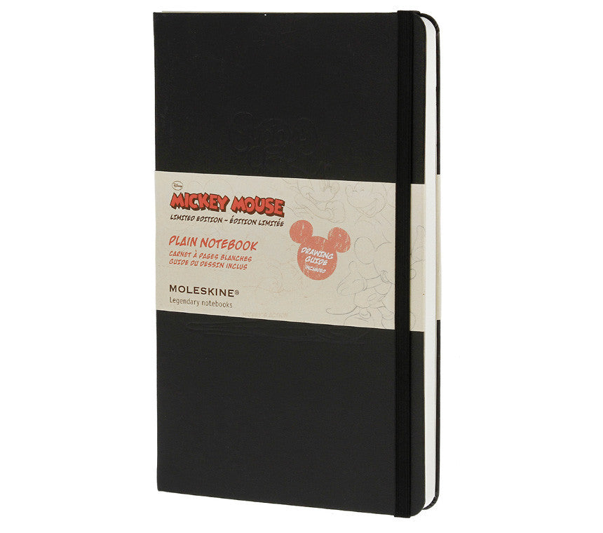 Moleskine Mickey Mouse Large Hard Cover Notebook - Premium Journal for Writing, Sketching & Note Taking - Perfect for School, Office & Travel