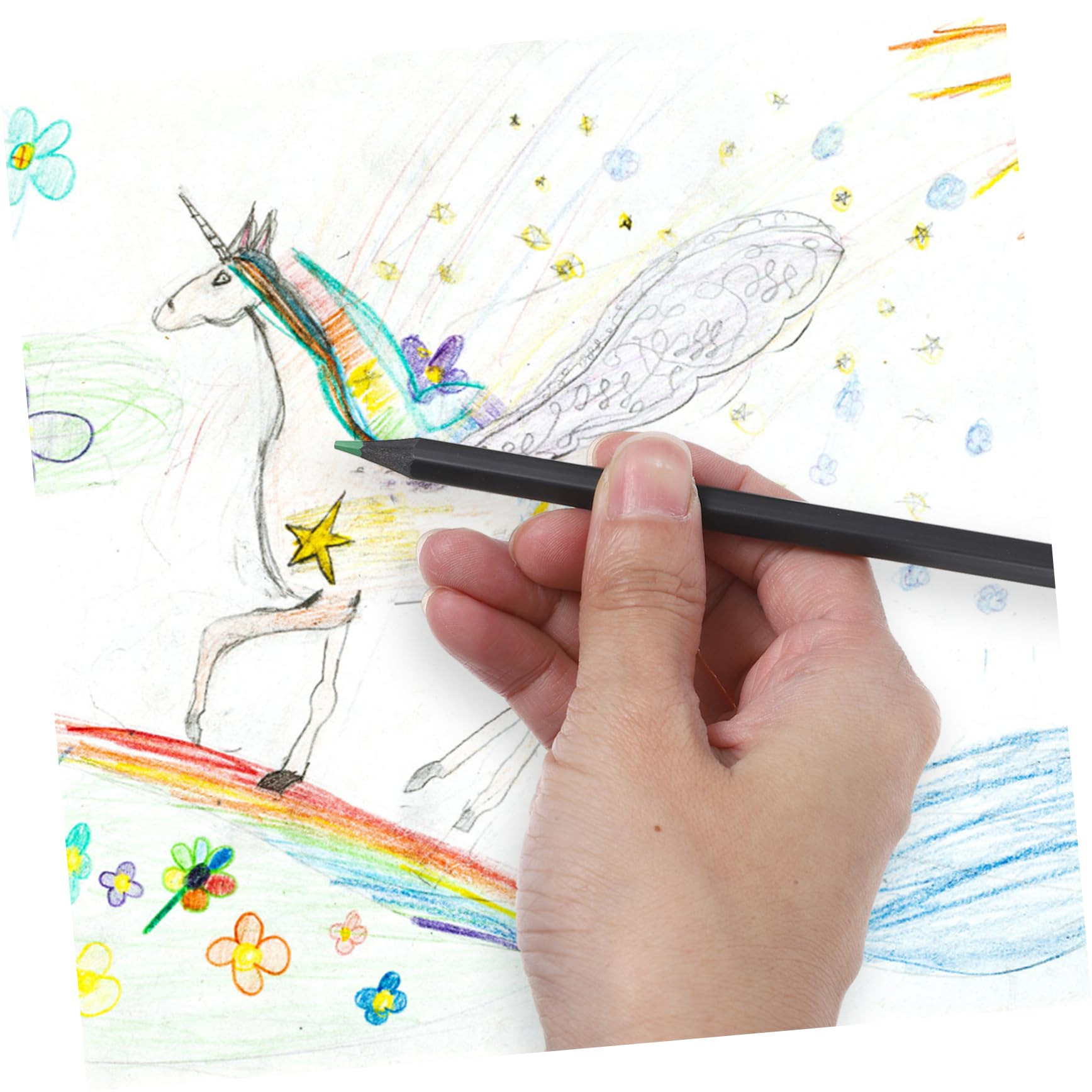 IWOWHERO 36-Piece Professional Colored Pencils Set - Vibrant Sketching & Drawing Pencils for Artists, Students & Coloring Enthusiasts | Perfect for Holiday Crafts, Bullet Journaling & Art Projects