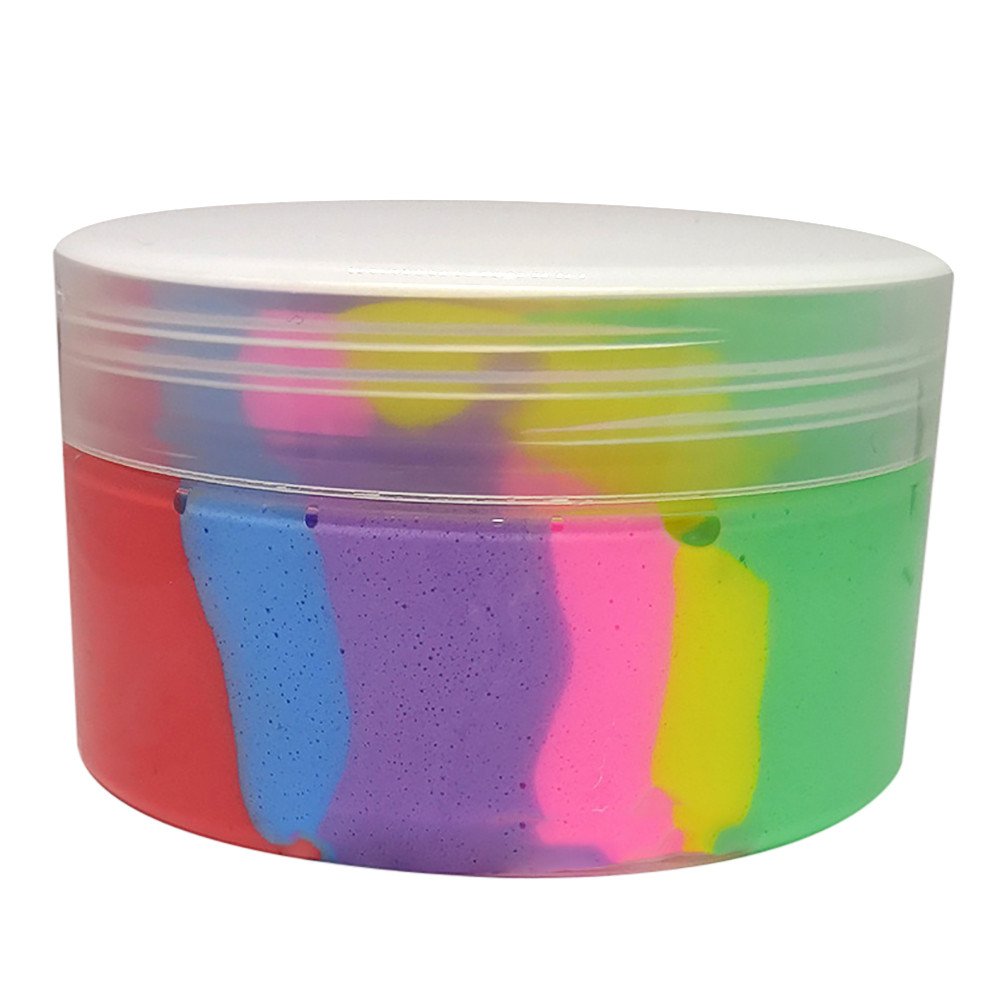 **Nebwe 100ml Scented Fluffy Floam Slime Kit – Stress Relief Toys for Kids & Adults, Fun Fidget Sensory Play for Anxiety, Toddler Toys Ages 1-2, Perfect for Relaxation, Party Favors & Sensory Playtime**