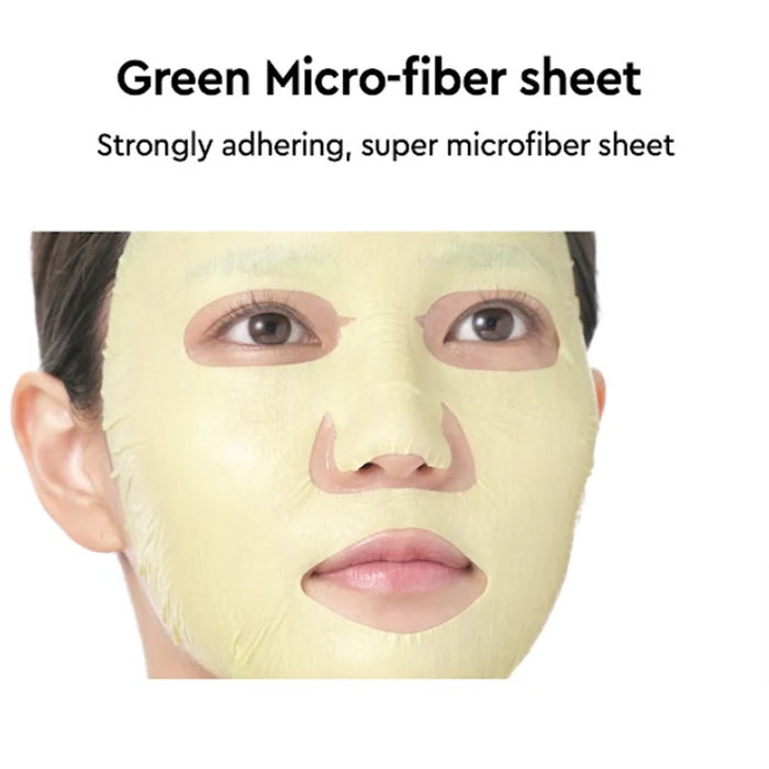 Dewytree AC Control Deep Cleansing Mask 27g (10 Sheets) - Korean Acne Care Facial Sheet for Oily & Sensitive Skin - Perfect for Post-Workout, Travel & Daily Skincare Routine