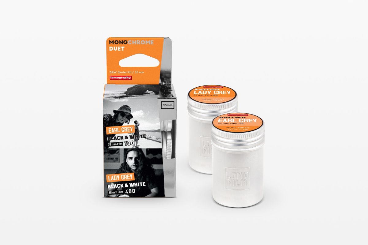 Lomography Monochrome Duet B&W Starter 35mm Film - Perfect for Street Photography & Vintage Film Camera Enthusiasts