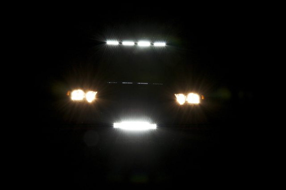 120W LED Light Bar with Behind Grille Mounts & Wiring Kit - Compatible with 2010-2013 Toyota 4Runner - Off-Road, Camping & Night Driving Lighting Upgrade