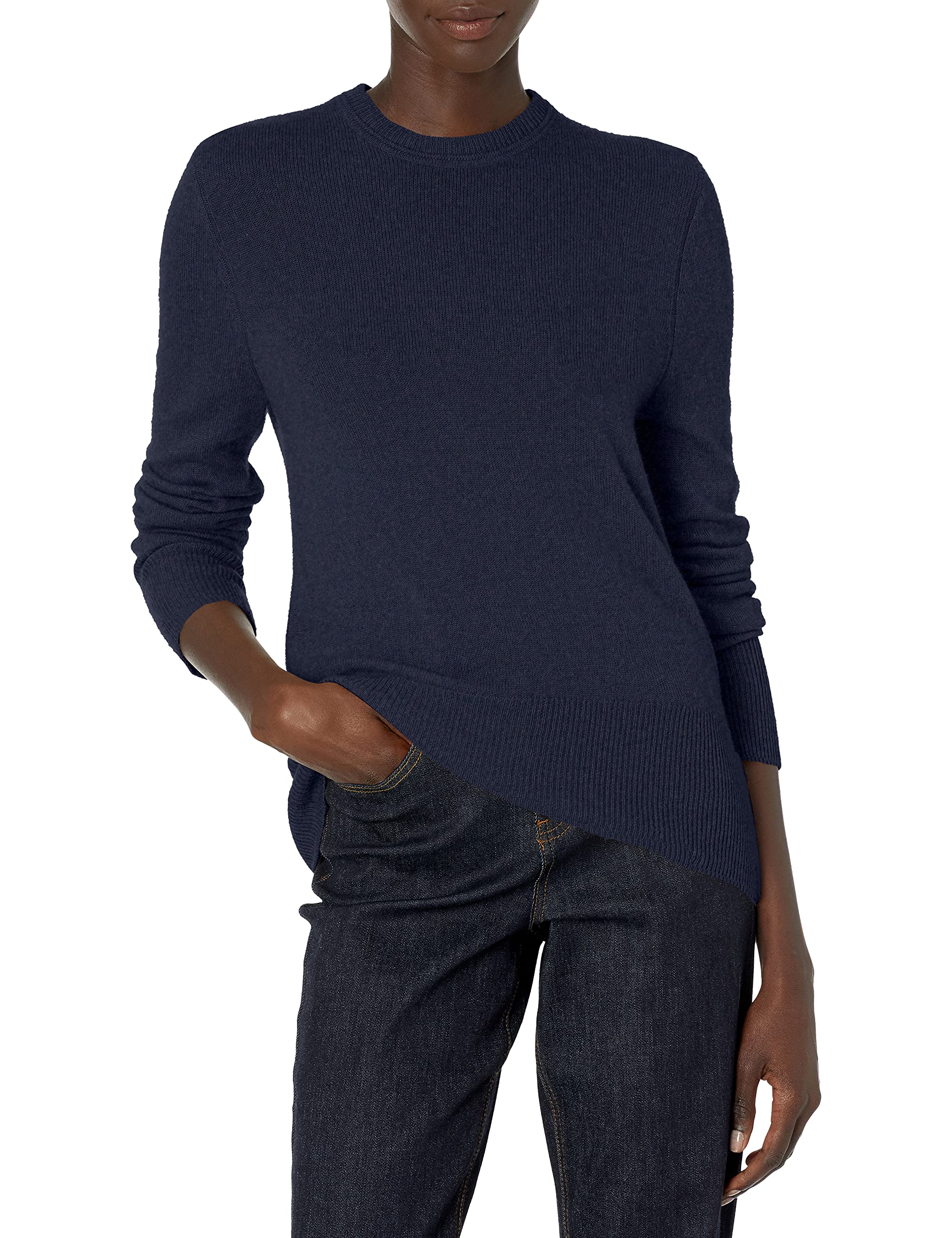 Women's Sanni Crew Sweater - Soft Casual Knit Pullover for Fall & Winter | Cozy Office Wear, Weekend Outfits & Layering Essential