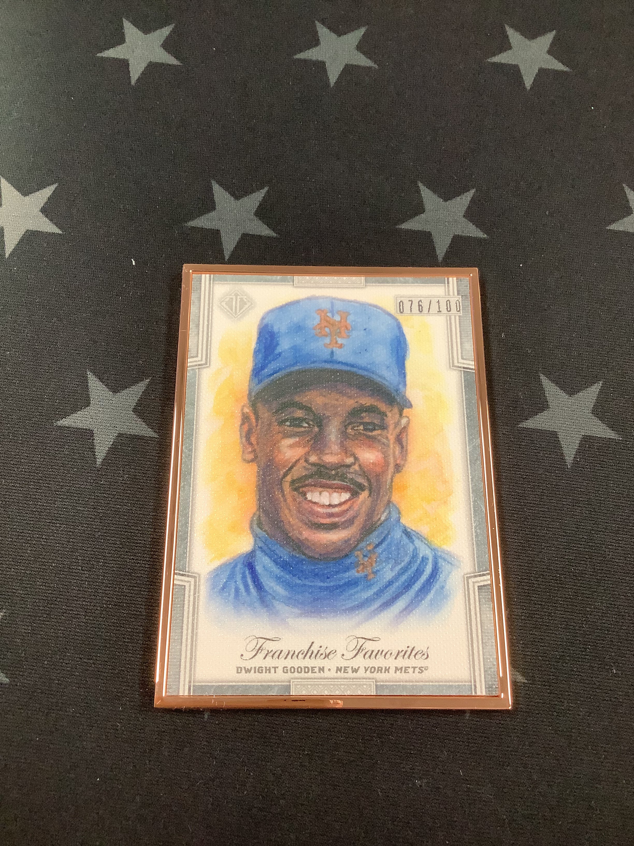 2019 Dwight Gooden Franchise Favorites Transcendent Collection Baseball Card #FFR DJ /100 - Rare Collectible for Baseball Fans & Memorabilia Enthusiasts