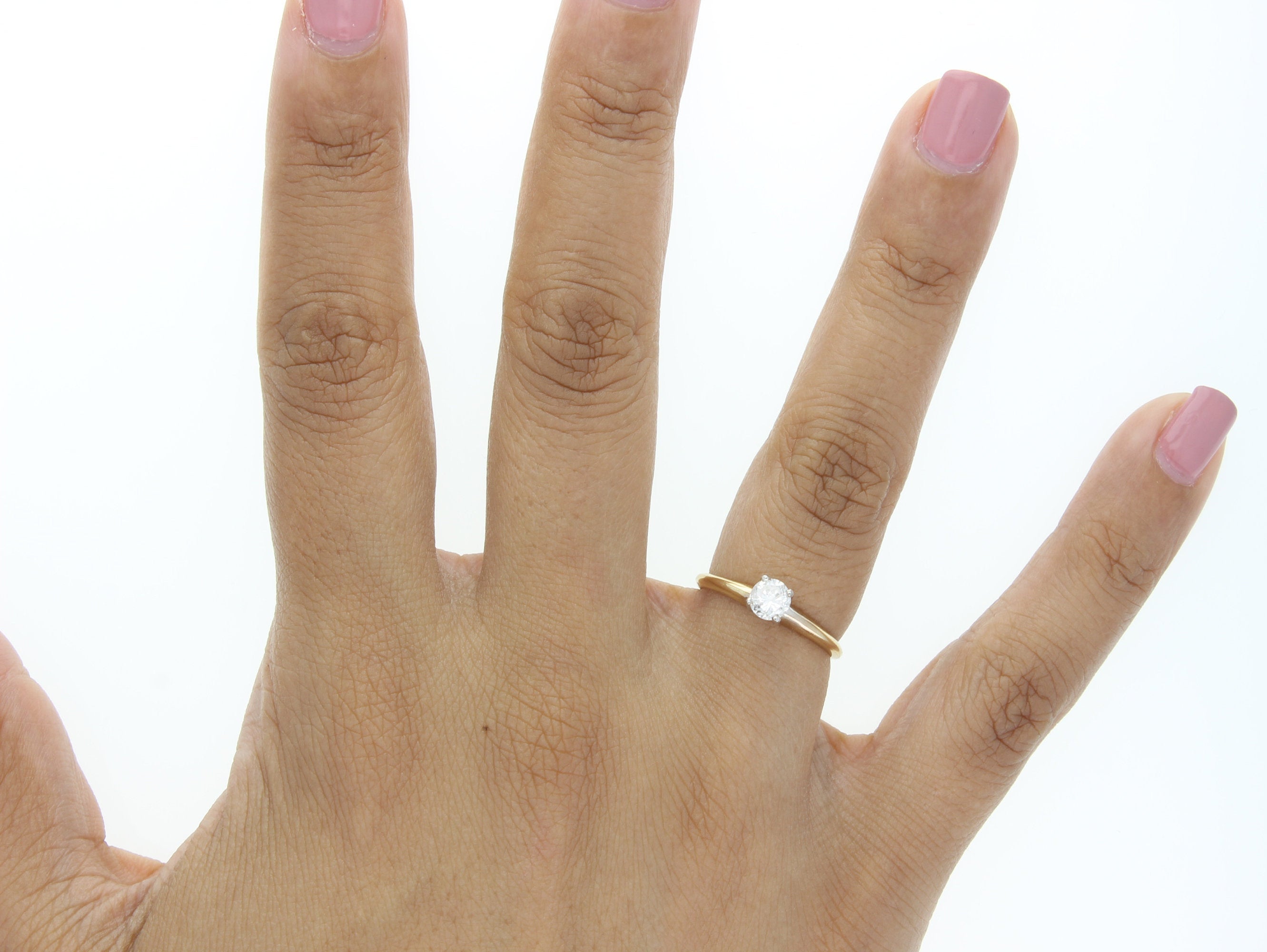0.25 Carat Round Brilliant Cut Solitaire Diamond Engagement Ring - Perfect for Proposals, Anniversaries & Special Occasions
