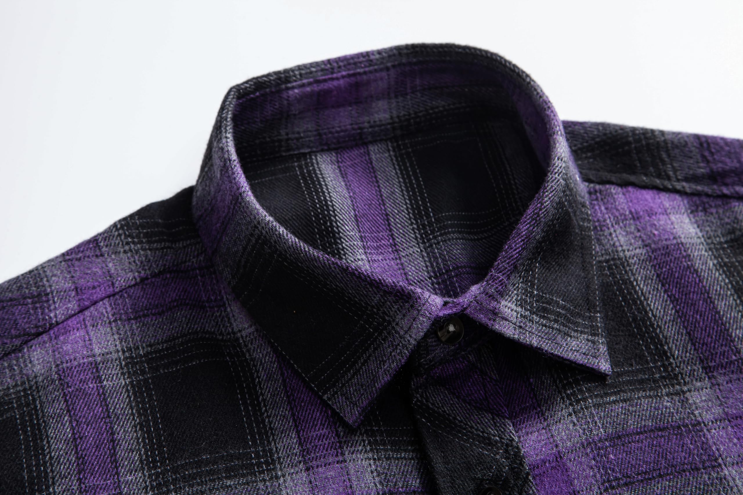 Men's Flannel Plaid Shirts - Regular Fit Long Sleeve Button Down Fleece Shirt for Casual Wear | Perfect for Outdoor Camping, Hiking and Fall Layering