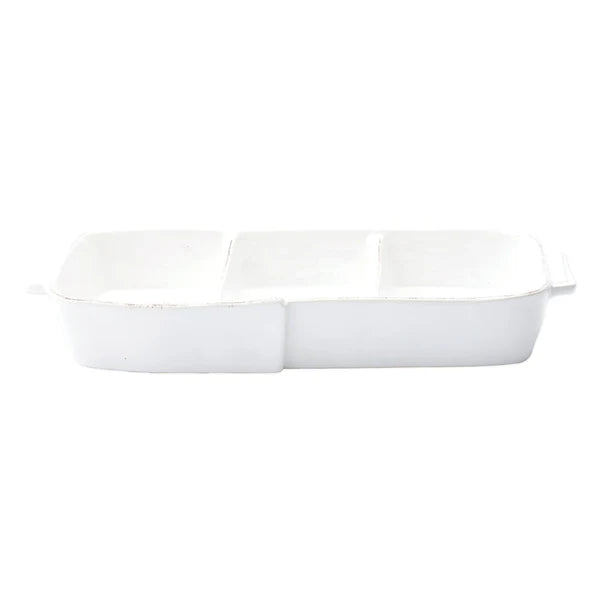 Premium White 3-Piece Small Serving Tray Set - Elegant Appetizer Platter for Parties, Desserts & Entertaining - Perfect for Weddings, Brunches & Home Decor